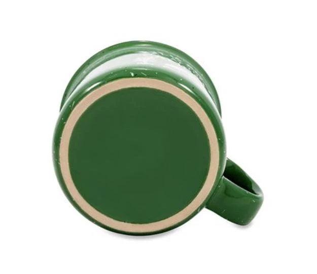 Camco Life is Better at the Campsite Speckled Mug, Green, RV Design 6 Camco Life is Better at the Campsite Speckled Mug, Green, RV Design - Image 4