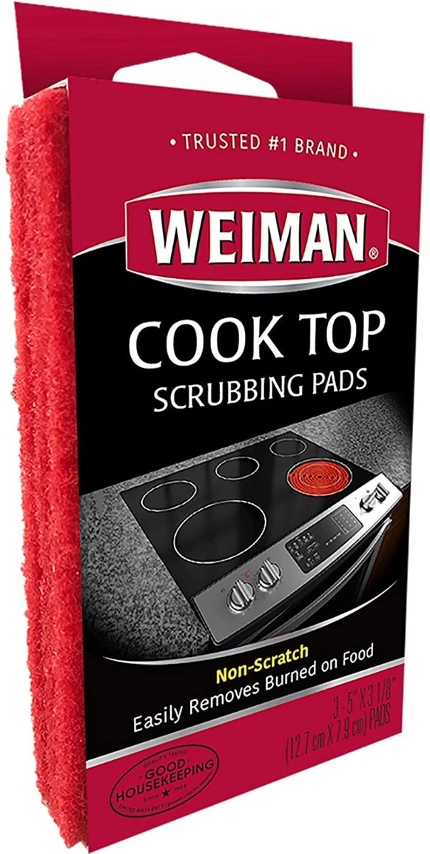 Weiman Cook Top Scrubbing Pads – 3 Pack 3 Weiman Cook Top Scrubbing Pads – 3 Pack