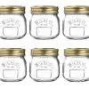 Kilner 8.5 Oz. Canning Jar, 6-Pack 1 Kilner 8.5 Oz. Canning Jar, 6-Pack -Home Food Life Store 75660004