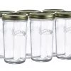 Kilner 17 Oz. Wide Mouth Jar, 6-Pack -Home Food Life Store 75660005