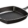 Lodge 10.5 Inch Square Cast Iron Grill Pan -Home Food Life Store 7590458