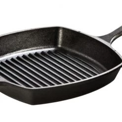 Lodge 10.5 Inch Square Cast Iron Grill Pan