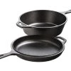Lodge 3.2 Quart Cast Iron Combo Cooker