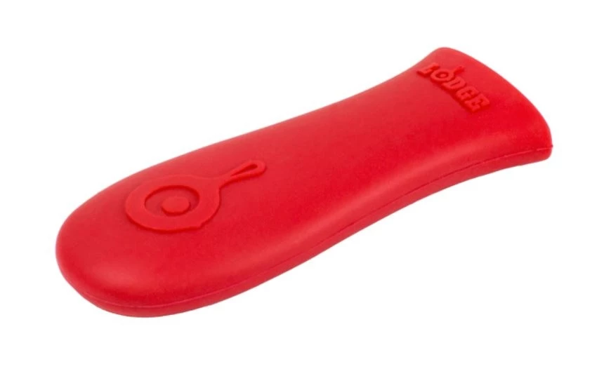 Lodge Silicone Handle Holder, Red 3 Lodge Silicone Handle Holder, Red