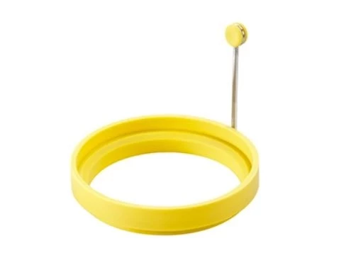 Lodge Silicone Egg Ring, Yellow 3 Lodge Silicone Egg Ring, Yellow