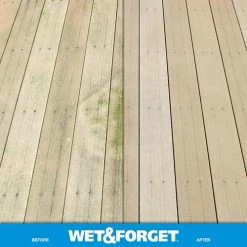 Wet & Forget 800006 Moss, Mold, Mildew and Algae Stain Remover Concentrate – 1 Gallon 10 Wet & Forget 800006 Moss, Mold, Mildew and Algae Stain Remover Concentrate – 1 Gallon -Home Food Life Store 800006 4