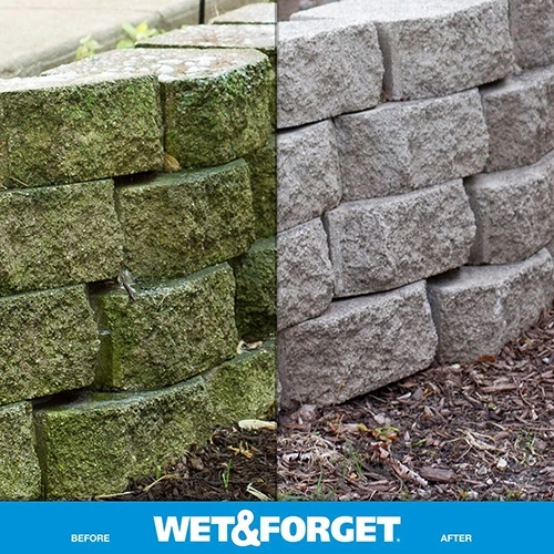 Wet & Forget 800006 Moss, Mold, Mildew and Algae Stain Remover Concentrate – 1 Gallon 7 Wet & Forget 800006 Moss, Mold, Mildew and Algae Stain Remover Concentrate – 1 Gallon - Image 5