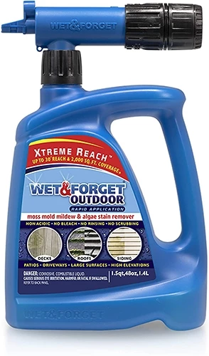 Wet & Forget 805048 Moss, Mold, Mildew and Algae Stain Remover Hose End – 48 oz 3 Wet & Forget 805048 Moss, Mold, Mildew and Algae Stain Remover Hose End – 48 oz
