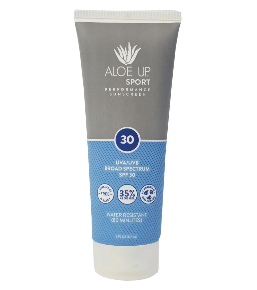 Aloe Up Sport SPF 30 Lotion Sunscreen 6 oz 3 Aloe Up Sport SPF 30 Lotion Sunscreen 6 oz
