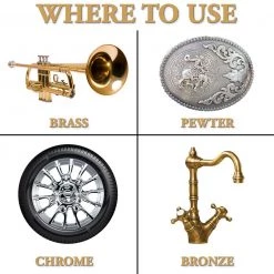 Brasso Metal Polish - 8 oz -Home Food Life Store 89334 5