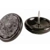 Shepherd Hardware Nail-On Furniture Glides with Carpet Base, 1" 4 Pack -Home Food Life Store 9103 1