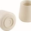 Shepherd Hardware White Rubber Leg Caps, 4 Pack -Home Food Life Store 9117