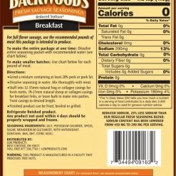 LEM Backwoods Reduced Sodium Jerky Seasonings -Home Food Life Store 9163 2 1