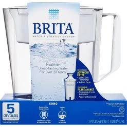 Brita 36089 SOHO 5 Cup Water Pitcher -Home Food Life Store 989126