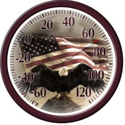 Taylor 13.25" Thermometer -Home Food Life Store bald eagle 1