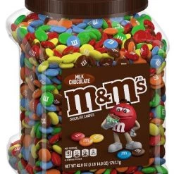 M&M Milk Chocolate Pantry Canister 62 oz