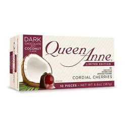 Queen Anne Chocolate Covered Cherries 11 Queen Anne Chocolate Covered Cherries -Home Food Life Store coconut 1