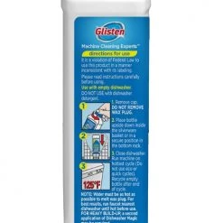 Glisten® Dishwasher Magic® Machine Cleaner & Disinfectant - 12 oz -Home Food Life Store dm06n 3