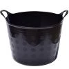 Tuff Stuff Multi Purpose Flexible Flex Black Tub, 4.2 Gallon 1 Tuff Stuff Multi Purpose Flexible Flex Black Tub, 4.2 Gallon -Home Food Life Store f4 bk 1