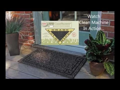 GrassWorx 18 x 30 Clean Machine Scraper Metro Door Mat w/AstroTurf 6 GrassWorx 18 x 30 Clean Machine Scraper Metro Door Mat w/AstroTurf - Image 4