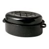 Cinsa Covered Oval Roaster, Black 19x13.5 -Home Food Life Store i 03ea6ed34a99dd62e8e8b41cb6df1eac 2