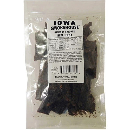 Iowa Smokehouse Beef Jerky – 10 oz 3 Iowa Smokehouse Beef Jerky – 10 oz