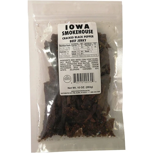 Iowa Smokehouse Beef Jerky – 10 oz 5 Iowa Smokehouse Beef Jerky – 10 oz - Image 3