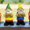 Alpine Gnome Statue w/Sign - Assorted 2 Alpine Gnome Statue w/Sign - Assorted -Home Food Life Store kgd250abb s