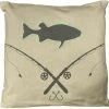 Sutton Home Bass Decor Pillow, 18"x18" 2 Sutton Home Bass Decor Pillow, 18"x18" -Home Food Life Store mt bass pl