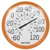 Taylor 13.25" Thermometer -Home Food Life Store orange 1 2