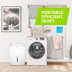 Perfect Aire 22 Pt./Day 2-Speed Flat Panel Dehumidifier 19 Perfect Aire 22 Pt./Day 2-Speed Flat Panel Dehumidifier -Home Food Life Store pa 1pfd laundry