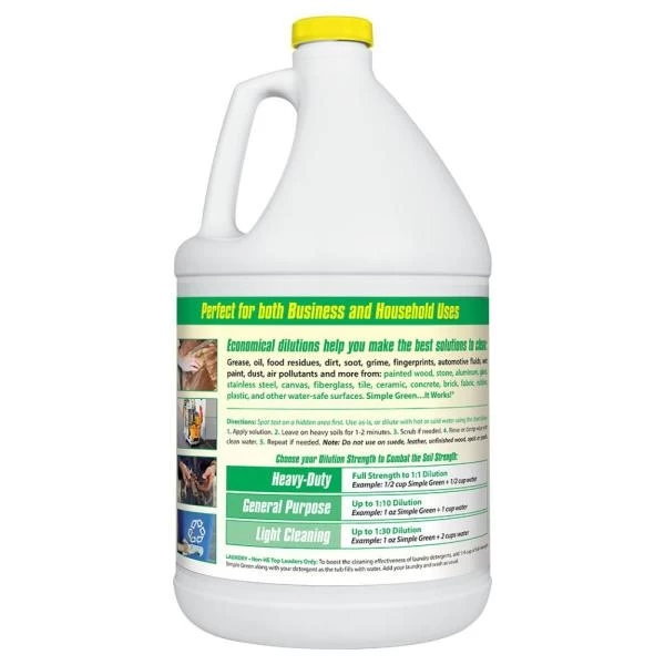 Simple Green All Purpose Cleaner & Degreaser - 1 Gallon - Lemon 4 Simple Green All Purpose Cleaner & Degreaser - 1 Gallon - Lemon - Image 2