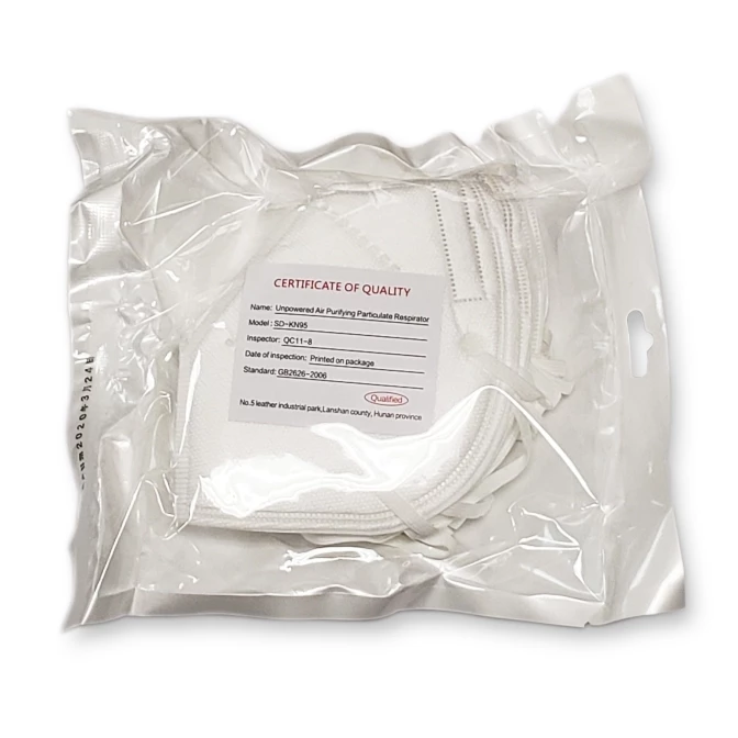 Lamdown KN95 Air Purifying Disposable Respirator Mask - 10 Pack 5 Lamdown KN95 Air Purifying Disposable Respirator Mask - 10 Pack - Image 3