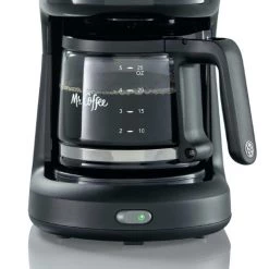 Mr. Coffee® 5-Cup Coffee Maker, 25 oz. Mini Brew 12 Mr. Coffee® 5-Cup Coffee Maker, 25 oz. Mini Brew -Home Food Life Store straight 1