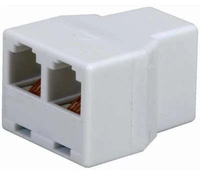 Audiovox TP270WHR White 2-Way Inline Splitter 3 Audiovox TP270WHR White 2-Way Inline Splitter