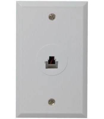 Audiovox TPH552R Rj45 Network White Flush Wall Jack 3 Audiovox TPH552R Rj45 Network White Flush Wall Jack