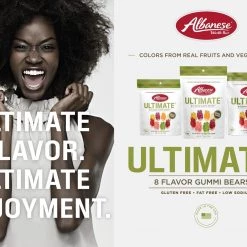 Albanese Ultimate™ 8 Flavor Gummi Bears™ 7.75oz Gusset Bag -Home Food Life Store ultimate 8 flavor gummi bears 7 75oz 53480 3