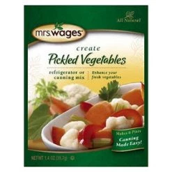 Mrs. Wages Refrigerator or Canning Pickle Mixes -Home Food Life Store w611 j2425